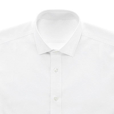 Non-iron shirt small square collar