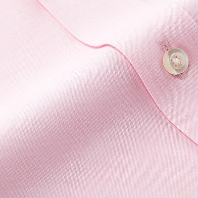 Non-iron shirt small square collar