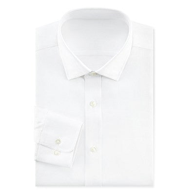 Non-iron shirt small square collar