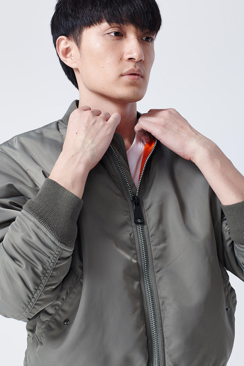 Men's Green MA-1 Jacket