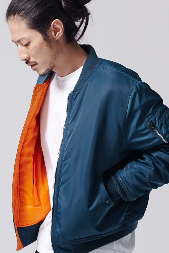 Men's Navy MA-1 Jacket