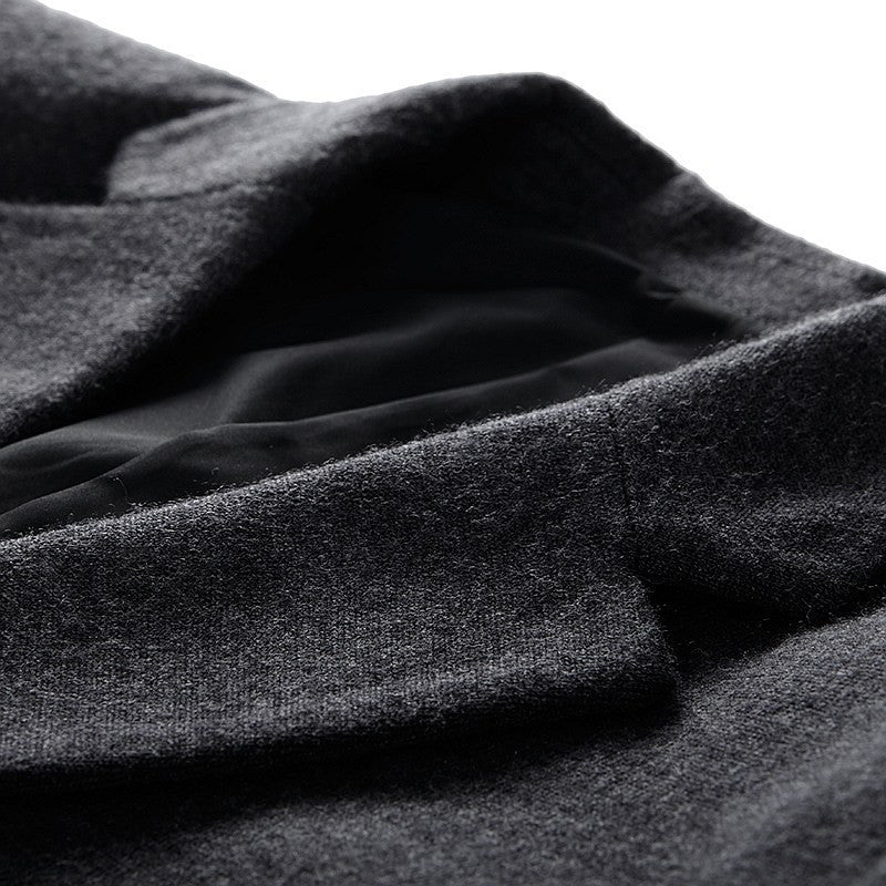 Two-Button Wool Suit Jacket