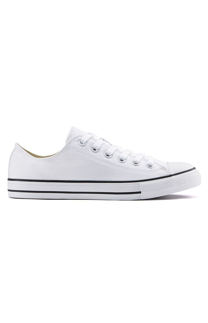 Low Tops White With Black Trim
