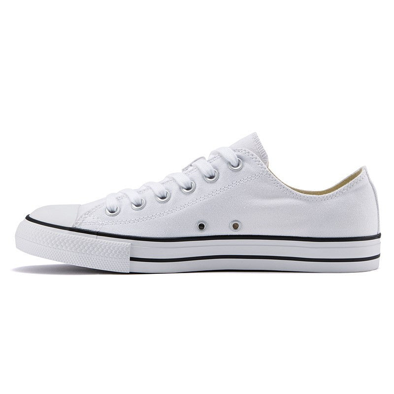 Low Tops White With Black Trim