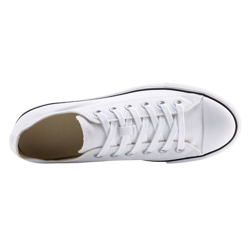 Low Tops White With Black Trim