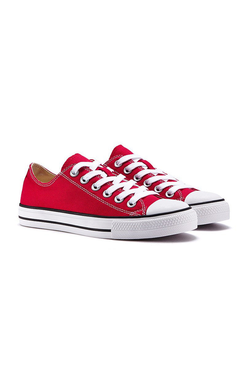 Low Top Sneakers Red