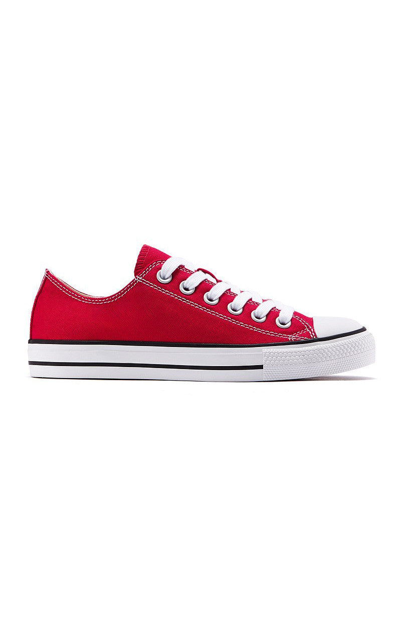 Low Top Sneakers Red