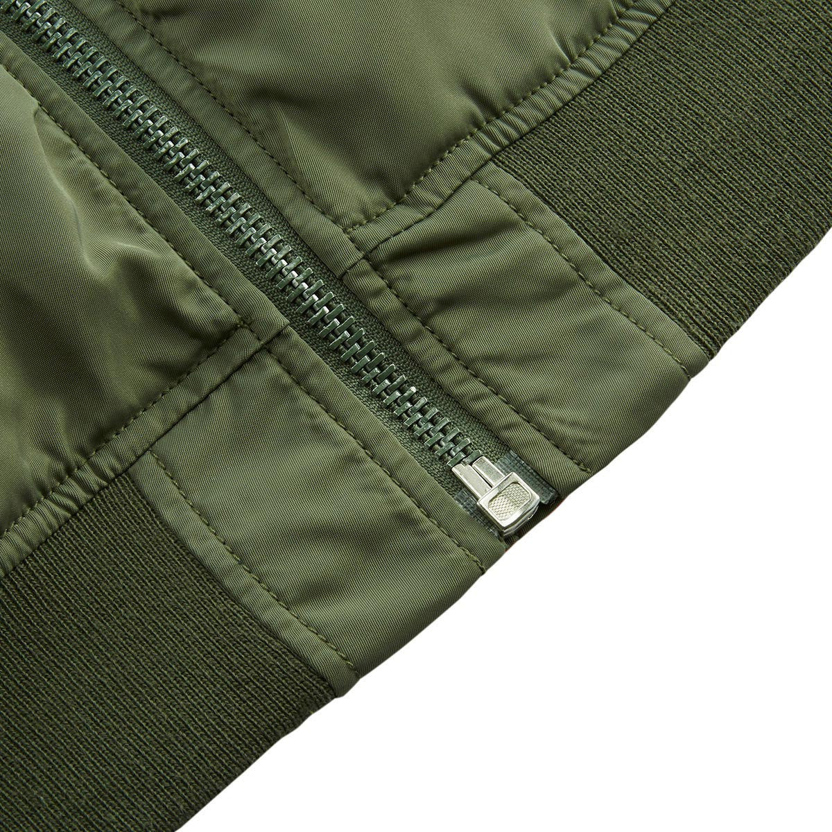 Women's Green MA-1 Jacket