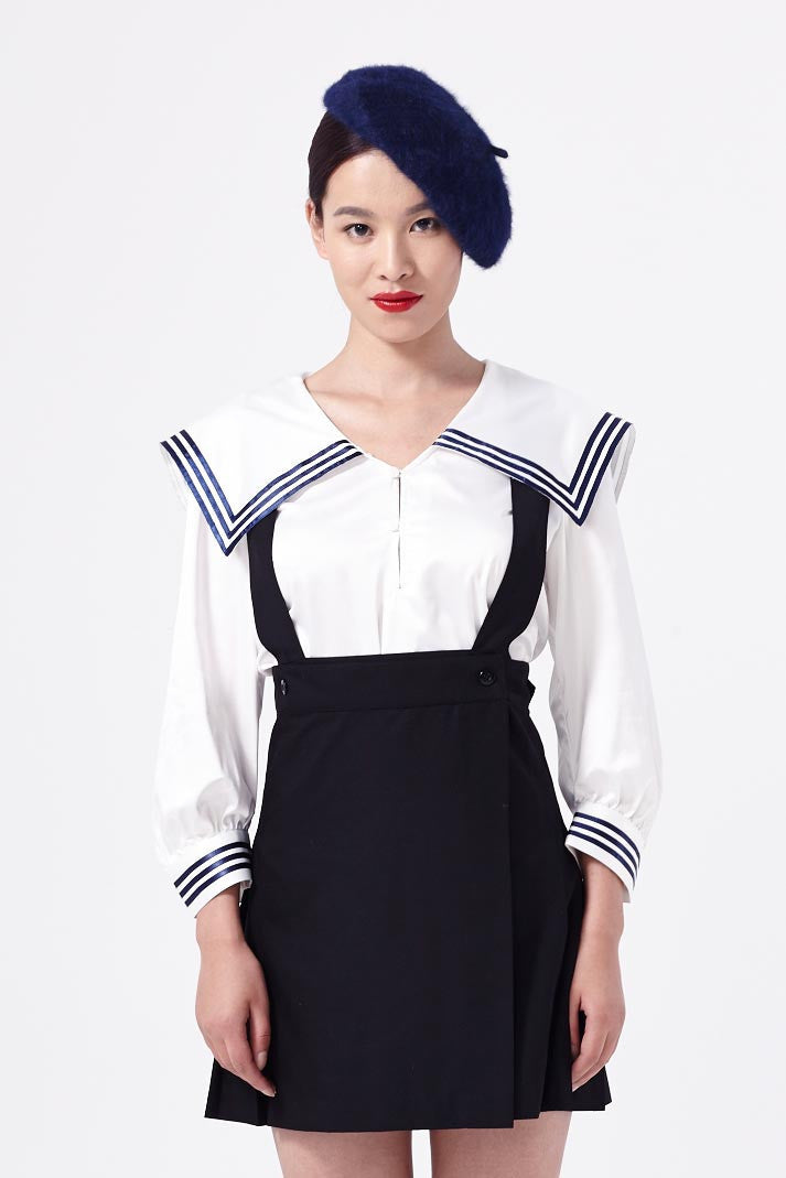 Silk Sailor Top