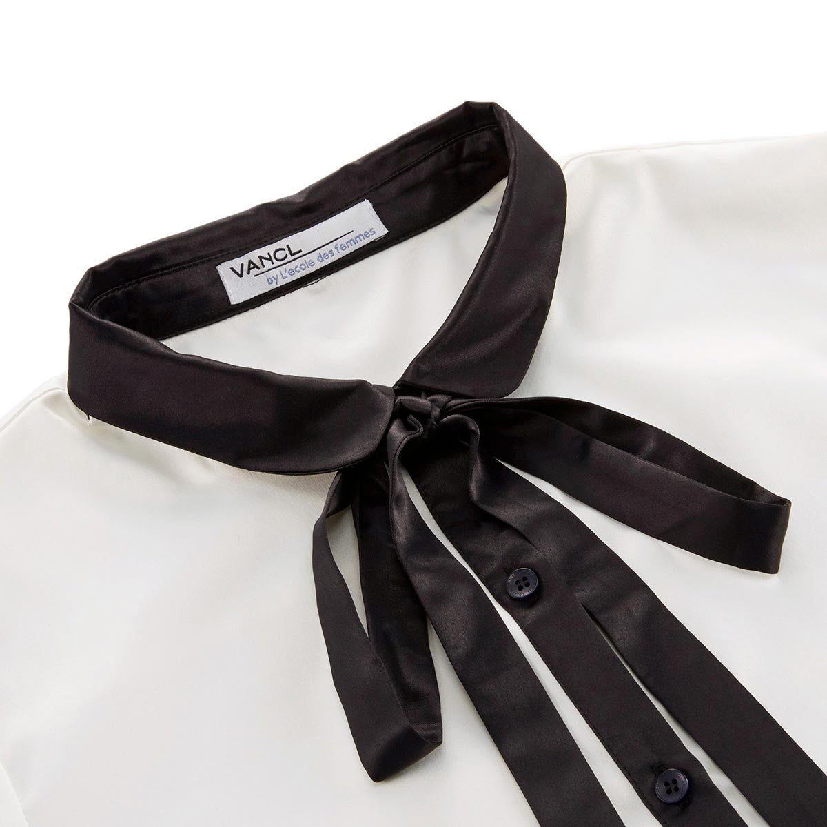 Secretary Blouse Ivory