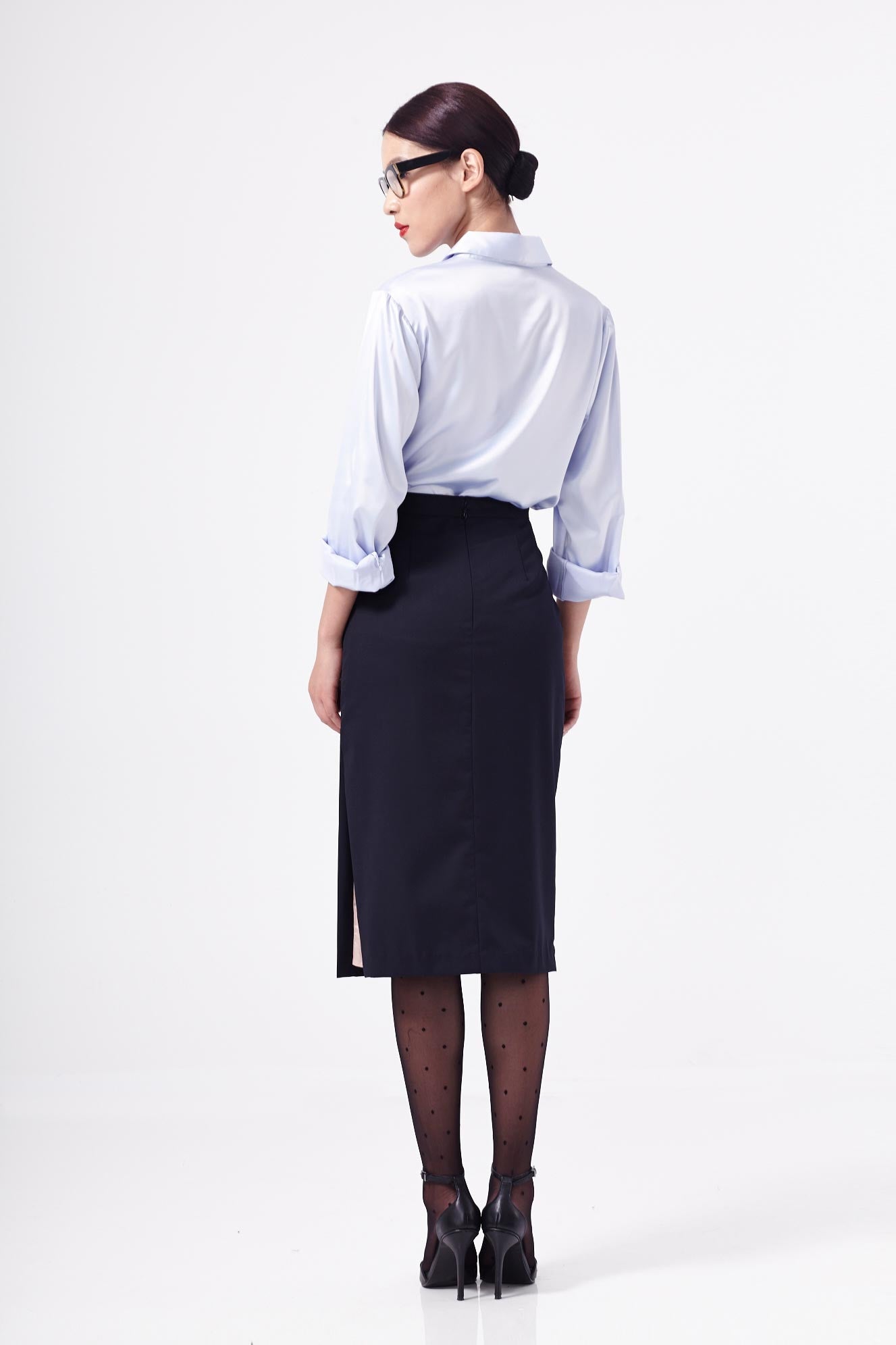 Silk Blouse Blue