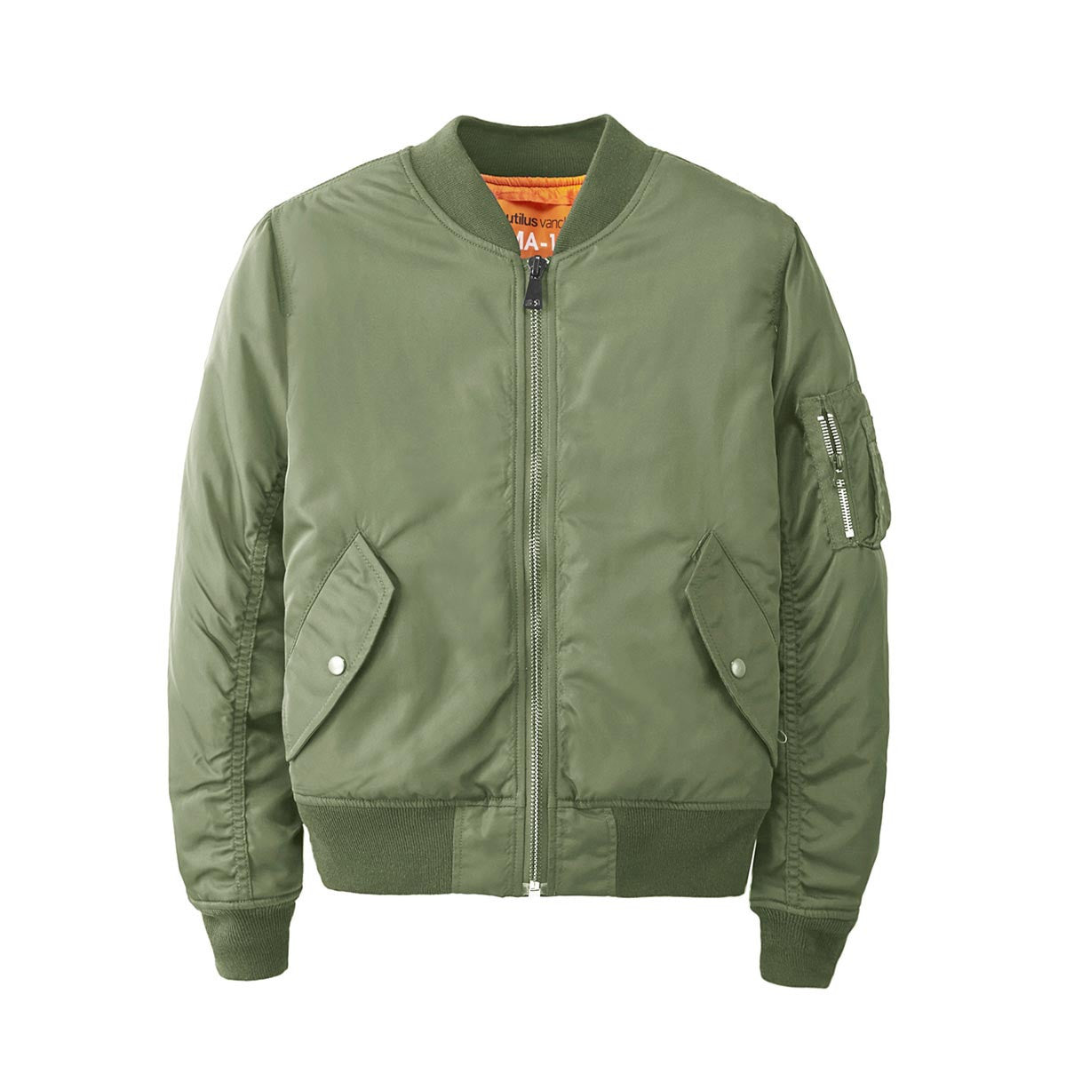 Women's Green MA-1 Jacket