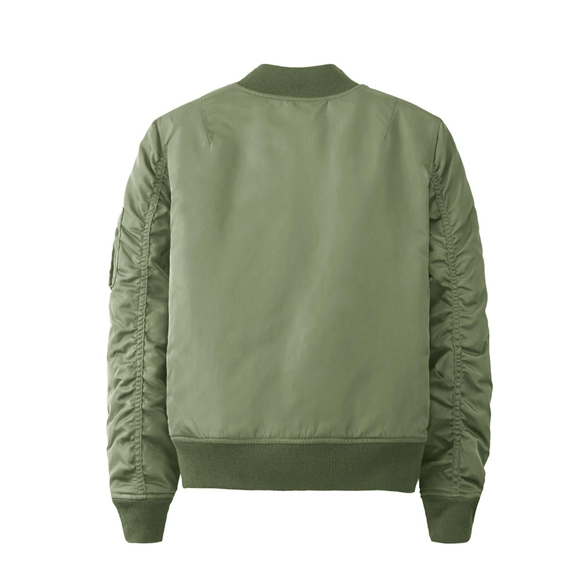 Women's Green MA-1 Jacket